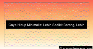 grafik gaya hidup minimalis