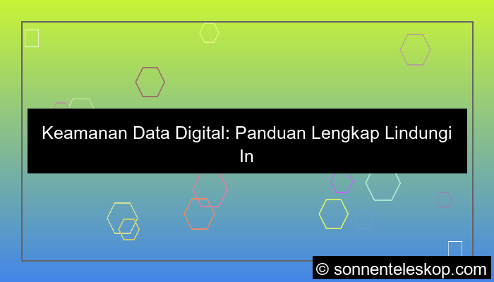 keamanan data digital
