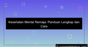 kesehatan mental remaja