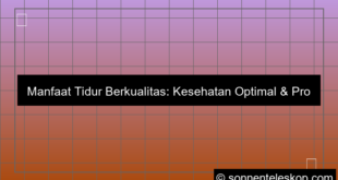 gambar manfaat tidur berkualitas