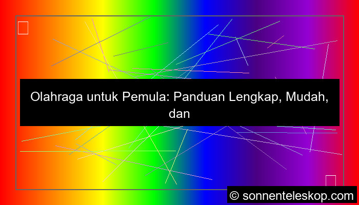 olahraga untuk pemula