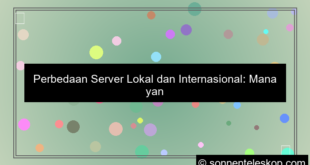 perbedaan server lokal dan internasional