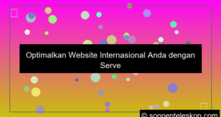 server cepat untuk website internasional