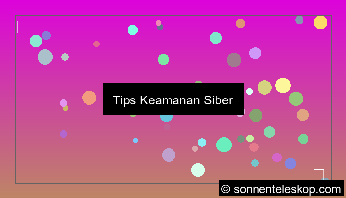 tips keamanan siber