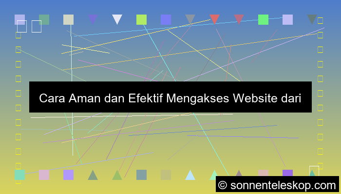 akses website dari luar negeri