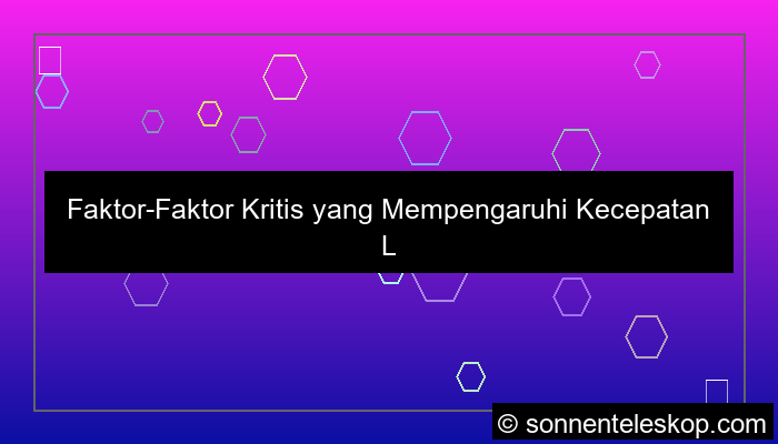 desain faktor yang mempengaruhi loading website