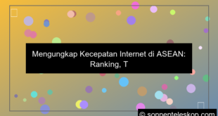 visual kecepatan internet negara ASEAN