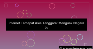 desain negara asia tenggara dengan internet tercepat