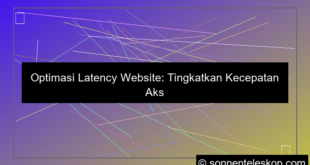 gambar tips mengurangi latency website