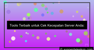 tools untuk cek kecepatan server